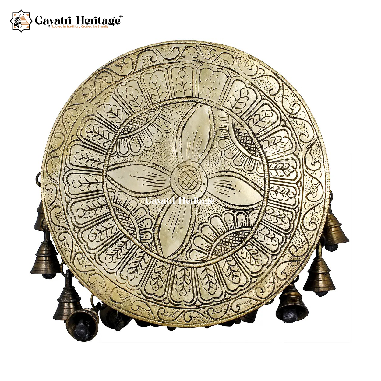 Brass Ritual Chowki – Sacred Puja & Ceremony Decor