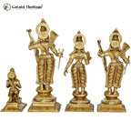 Brass Ram Darbar – Divine Royalty in Traditional Art