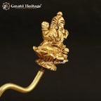 Brass Padmanabha Swamy with Shivling – Sacred Fusion Art | Gayatri Heritage