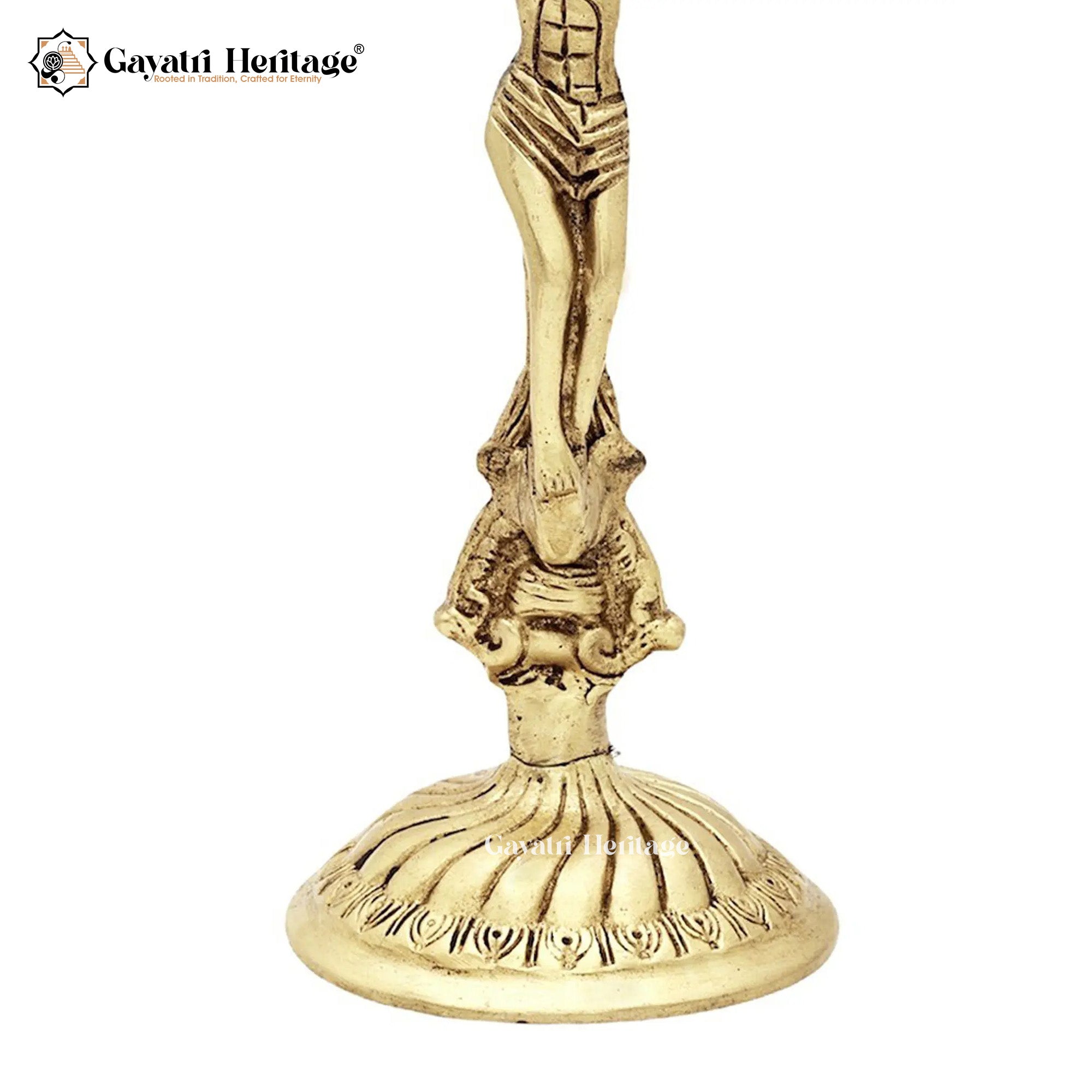 Brass Jesus Christ Statue – Divine Christian Home Decor | Gayatri Heritage