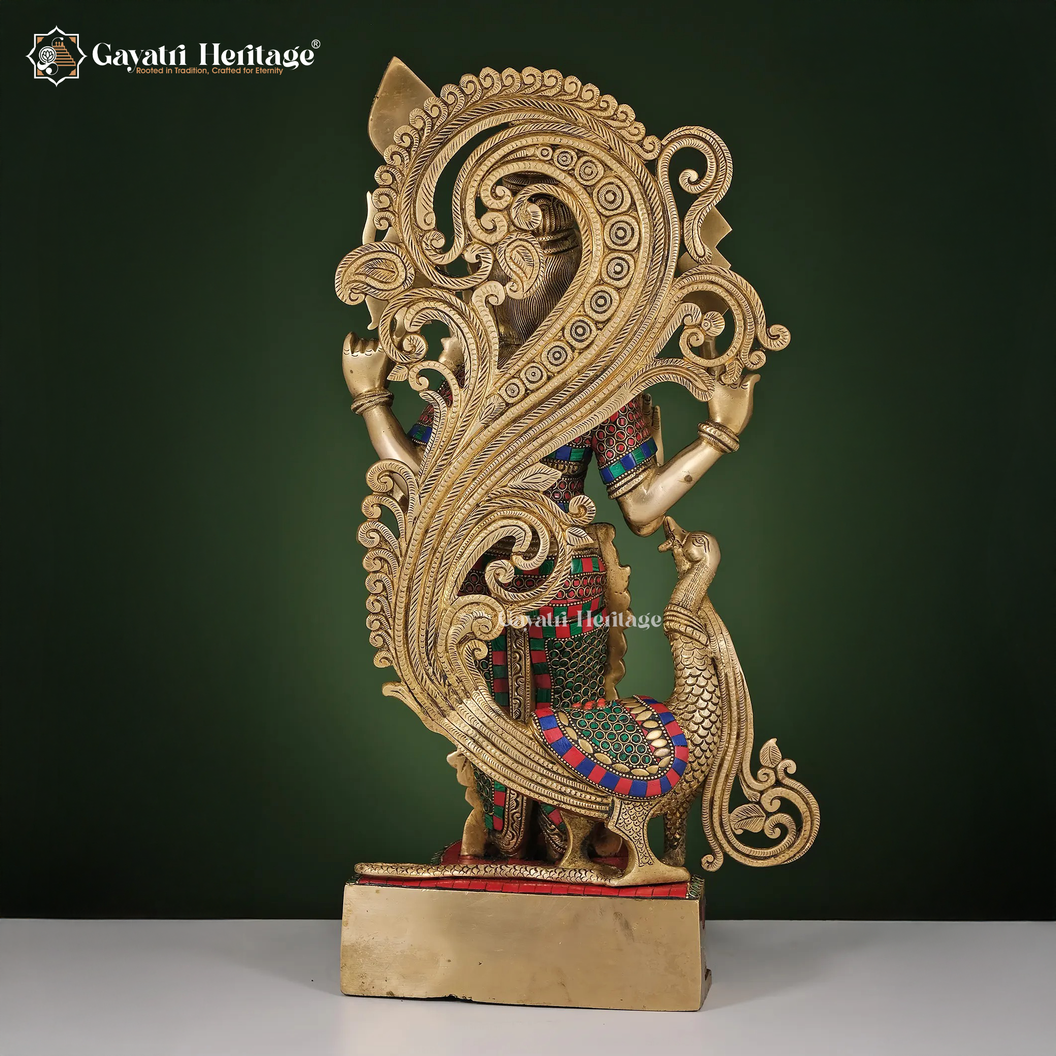 Brass Murugan Statue – Powerful Kartikeya Idol | Gayatri Heritage