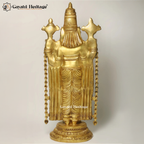 Brass Venkateshwara Statue – Divine Lord Tirupati Idol