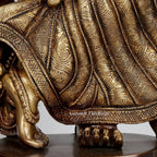 Brass Radha Krishna with Arch – Divine Love Idol | Gayatri Heritage