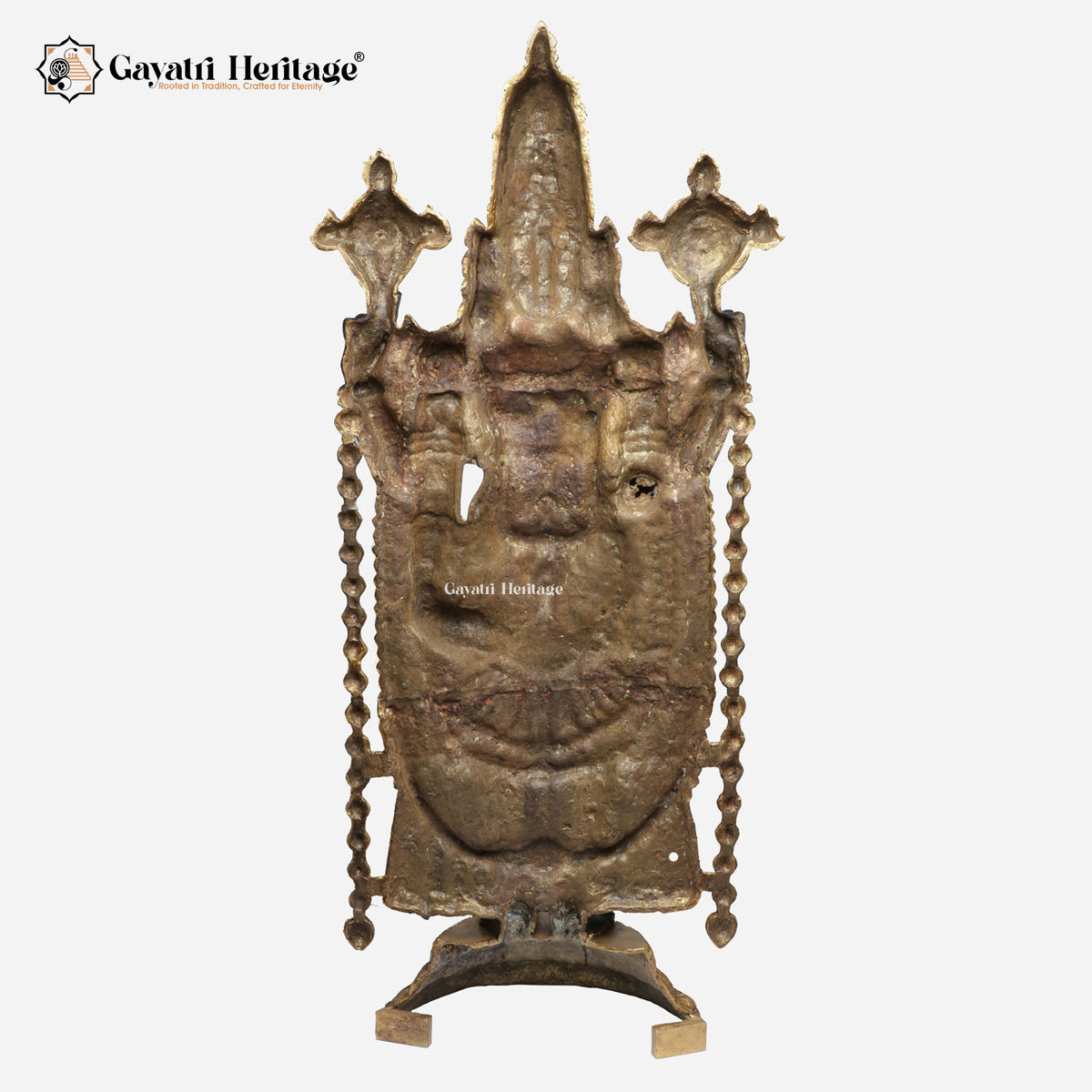 Brass Tirupati Balaji Idol – Divine Spiritual Décor | Gayatri Heritage
