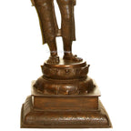 Brass Large Size Deep Lady Figurine – Elegant Traditional Decor