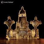 Brass Wall Decor Lord Venkateshwara Statue/ Tirupati Balaji – Divine Aura in Your Home | Gayatri Heritage