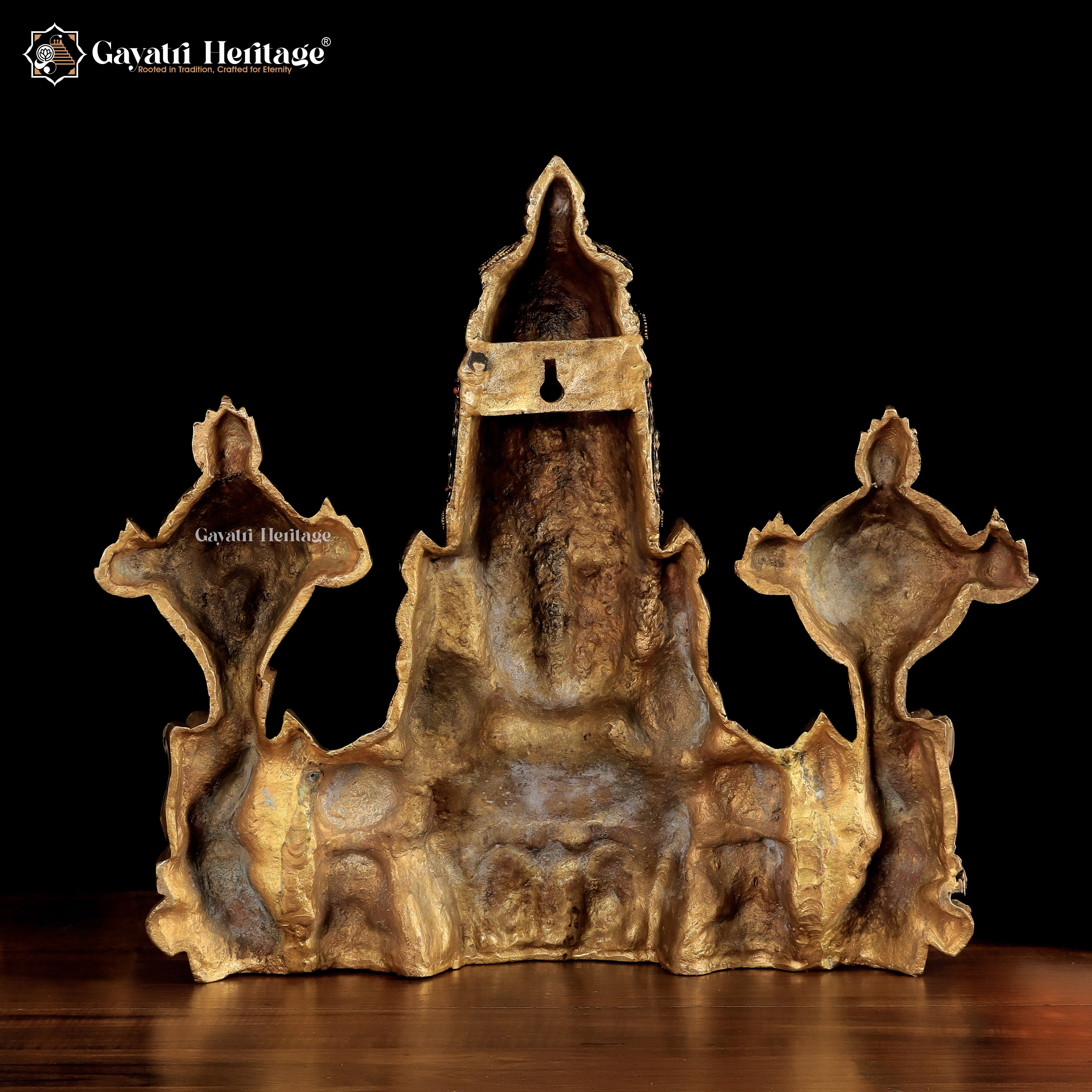 Brass Wall Decor Lord Venkateshwara Statue/ Tirupati Balaji – Divine Aura in Your Home | Gayatri Heritage