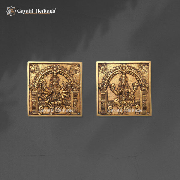 Brass Wall Hanging Ashtalaxmi Set – Divine Prosperity | Gayatri Heritage