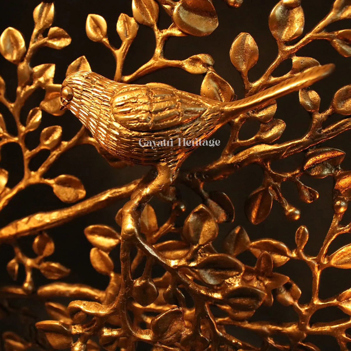 Brass Large Size Tree with Candle Holders – Majestic Home Decor | Gayatri Heritage