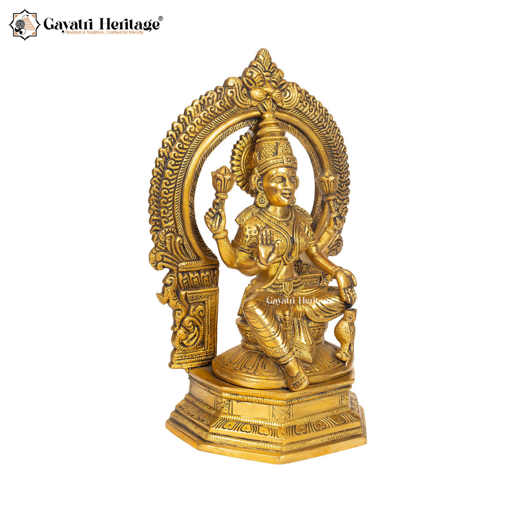 Brass Ganesh Laxmi Statue – Auspicious Blessings for Your Home | Gayatri Heritage