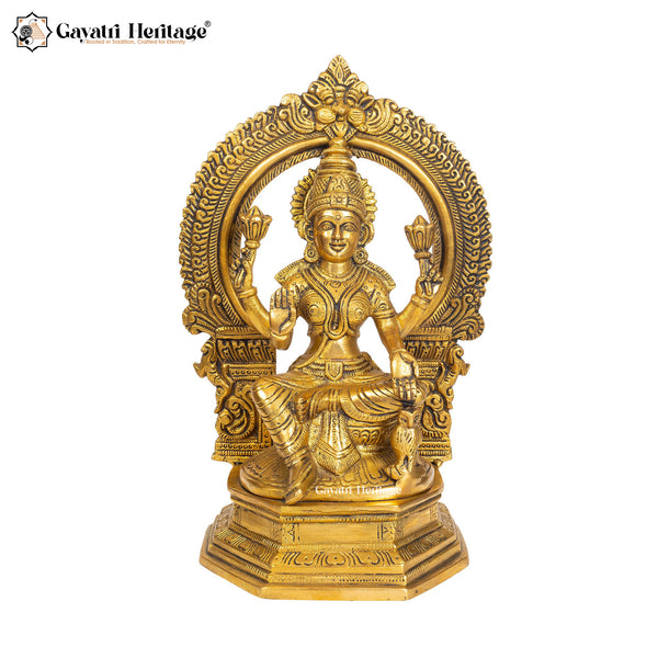 Brass Ganesh Laxmi Statue – Auspicious Blessings for Your Home | Gayatri Heritage