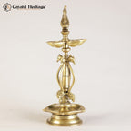 Brass Sparrow Deepam / Sparrow Lamp – Traditional Spiritual Lighting | Gayatri Heritage