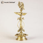 Brass Sparrow Deepam / Sparrow Lamp – Traditional Spiritual Lighting | Gayatri Heritage