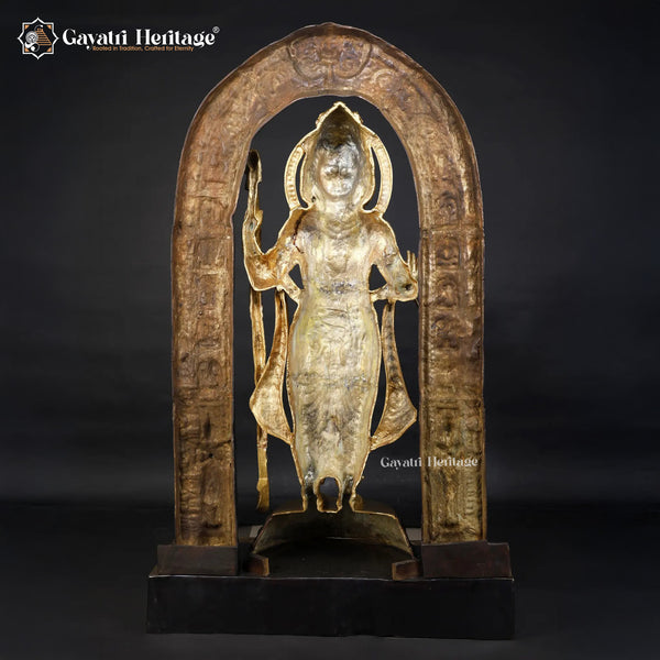 Brass Ram Lalla Statue – Divine Home Temple Decor | Gayatri Heritage