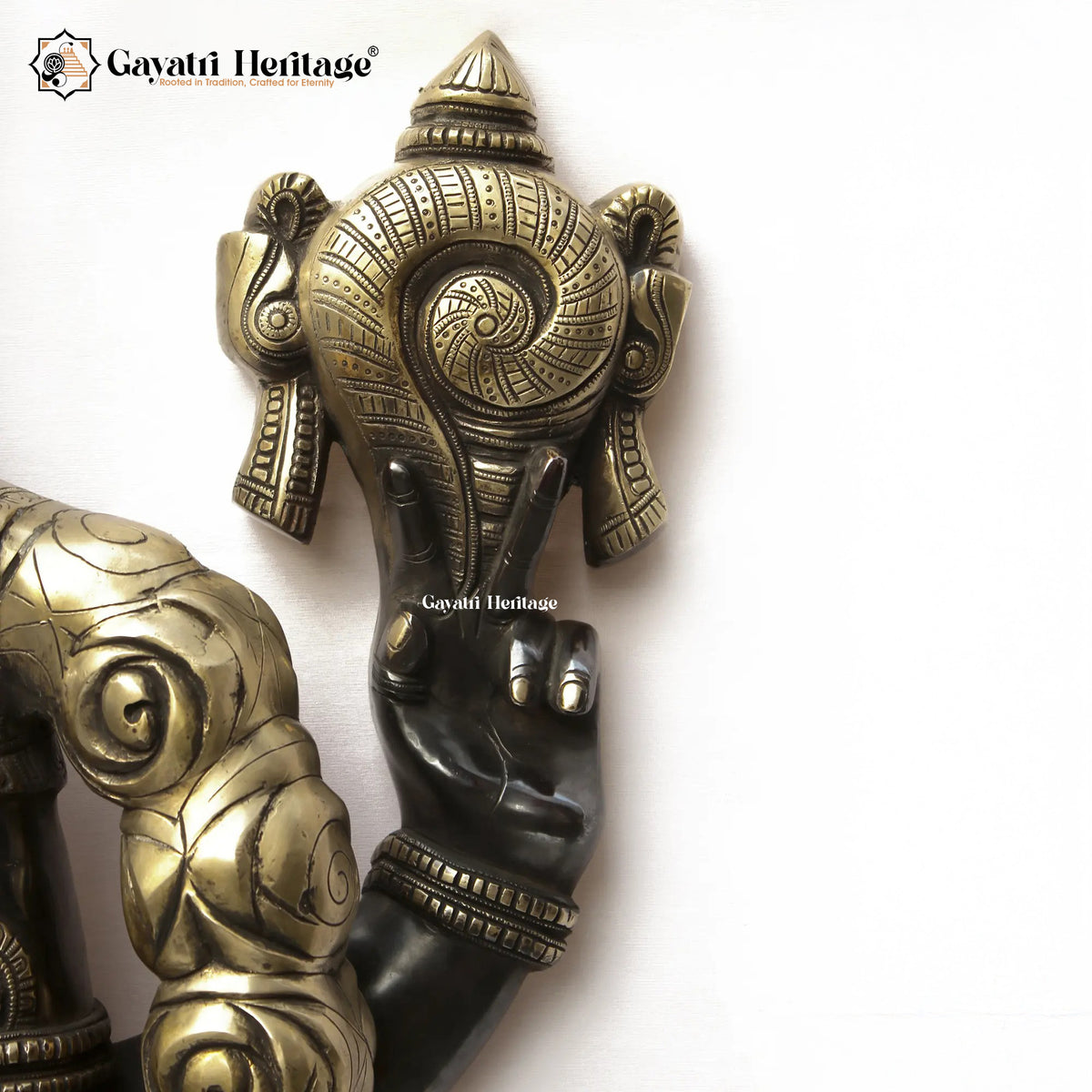 Brass Tirupati Balaji Statue – Divine Home Temple Décor | Gayatri Heritage