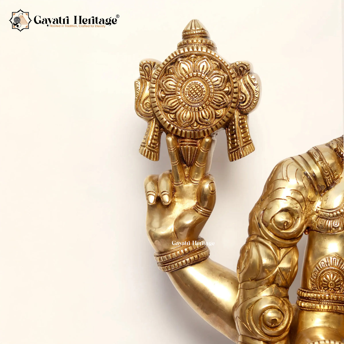 Tirupati Balaji Brass Statue – Divine Blessings | Gayatri Heritage