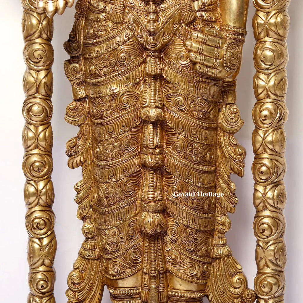 Tirupati Balaji Brass Statue – Divine Blessings | Gayatri Heritage