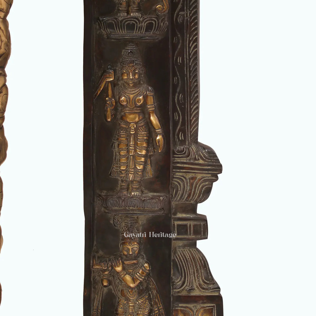 Brass Big Size Tirupati Balaji Statue with Prabhavali – Divine Glory in Brass | Gayatri Heritage