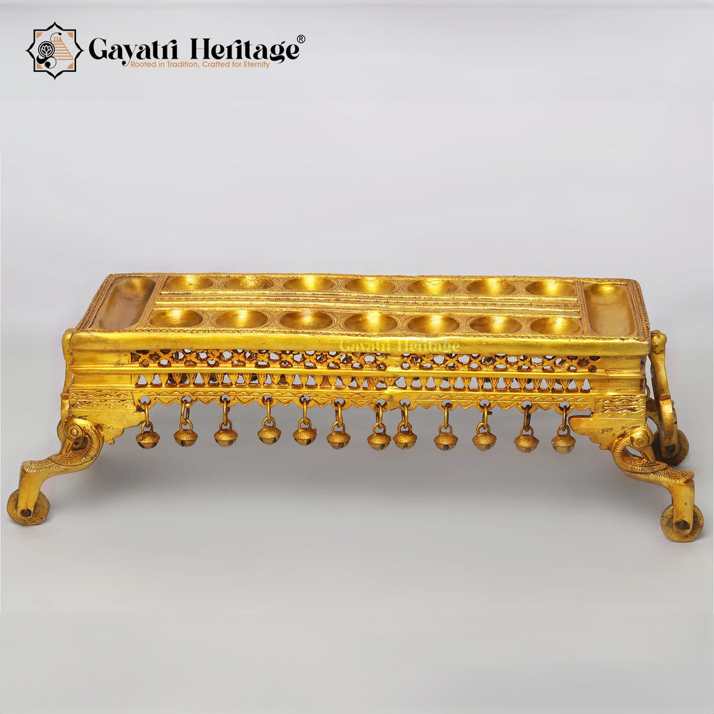 Pallanguzhi – Traditional Indian Strategy Game Board | Gayatri Heritage