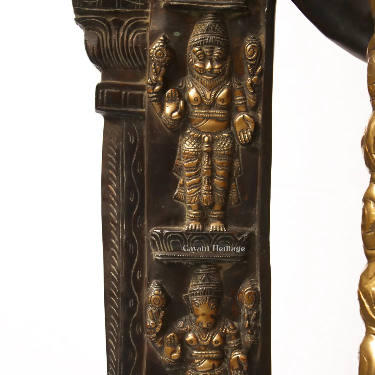 Brass Big Size Tirupati Balaji Statue with Prabhavali – Divine Glory in Brass | Gayatri Heritage