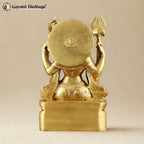 Brass Ardhnari Statue – Divine Shiva Parvati Fusion Idol | Gayatri Heritage