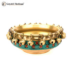 Brass 6-Inch Urli – Traditional Home Decor | Gayatri Heritage