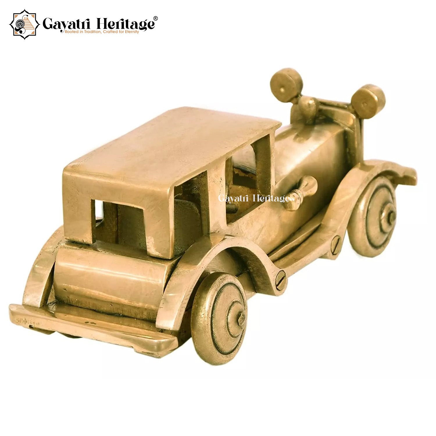 Brass Vintage Car – Classic Antique Décor Piece | Gayatri Heritage