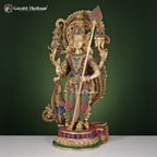 Brass Murugan Statue – Powerful Kartikeya Idol | Gayatri Heritage