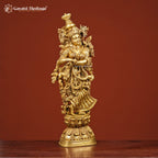 Brass Radha Krishna Statue – Divine Art for Your Home | Gayatri Heritage