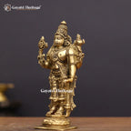 Brass Vishnu Idol – Sacred Divine Protector for Home Temple | Gayatri Heritage