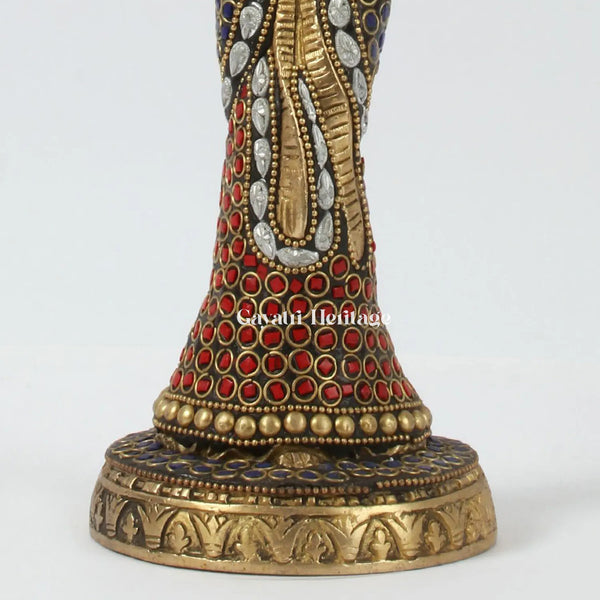 Brass Egyptian Iris Statue – Mystical Decorative Idol | Gayatri Heritage