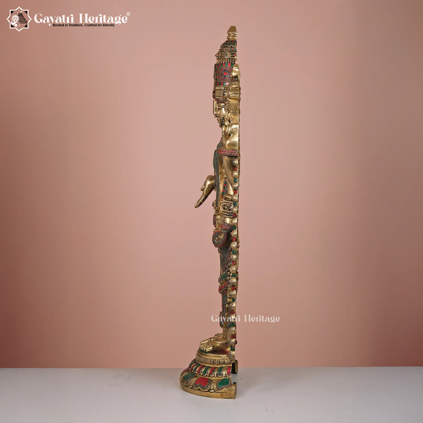 Brass Tirupati Balaji Statue – Divine Lord Venkateshwara Idol