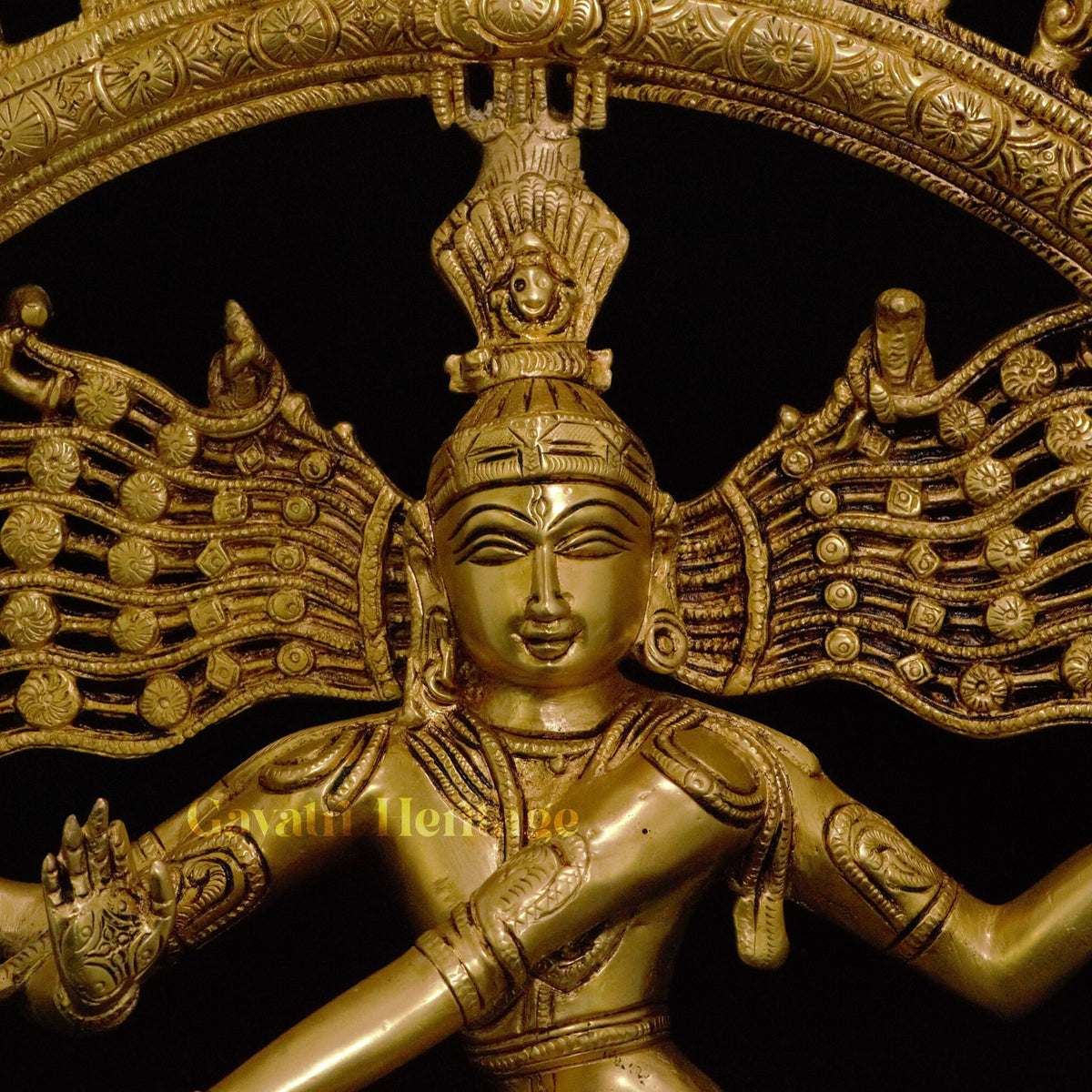 Brass Natrajan Statue – Iconic Dancing Shiva | Gayatri Heritage