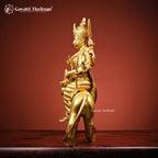 Brass Durga Mata Statue – Divine Power and Protection | Gayatri Heritage