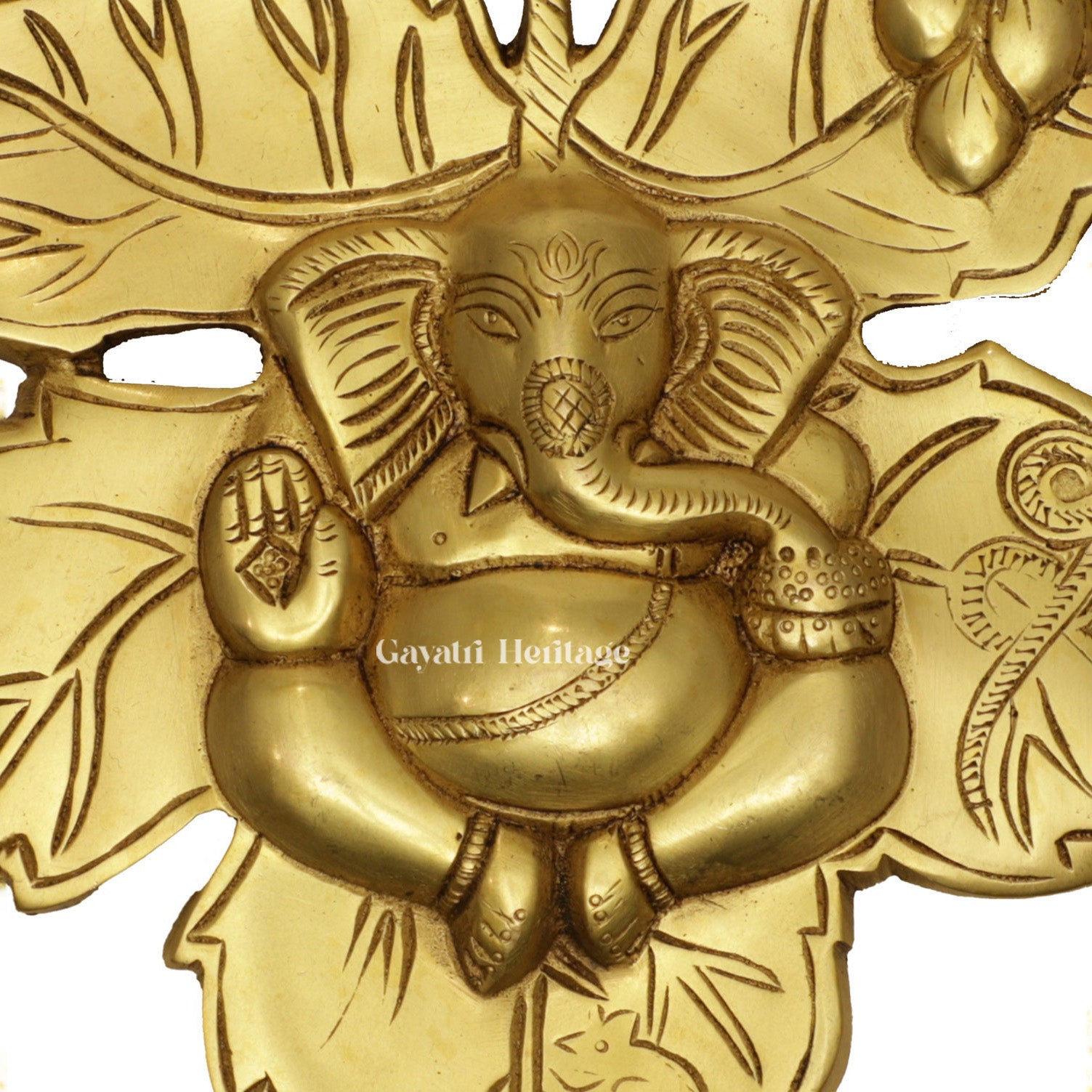 Brass Wall Decor Ganesha – Divine Blessing in Every Corner | Gayatri Heritage