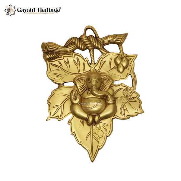 Brass Wall Decor Ganesha – Divine Blessing in Every Corner | Gayatri Heritage