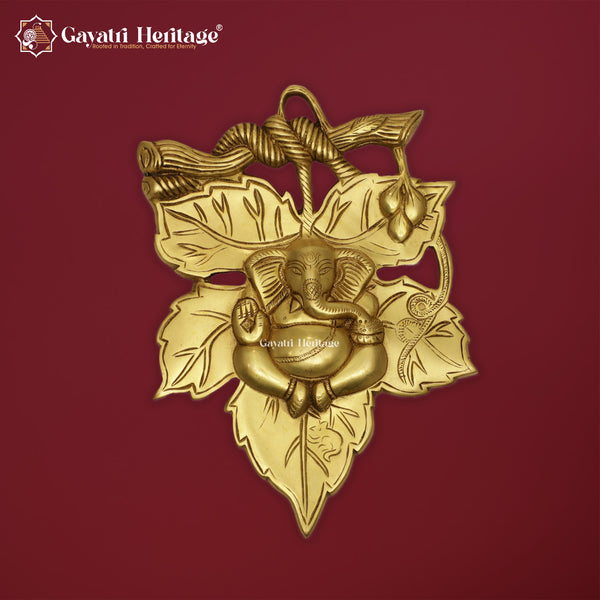 Brass Wall Decor Ganesha – Divine Blessing in Every Corner | Gayatri Heritage