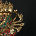 Brass Gayatri Devi Idol – Divine Wisdom and Knowledge | Gayatri Heritage