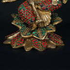Brass Gayatri Devi Idol – Divine Wisdom and Knowledge | Gayatri Heritage