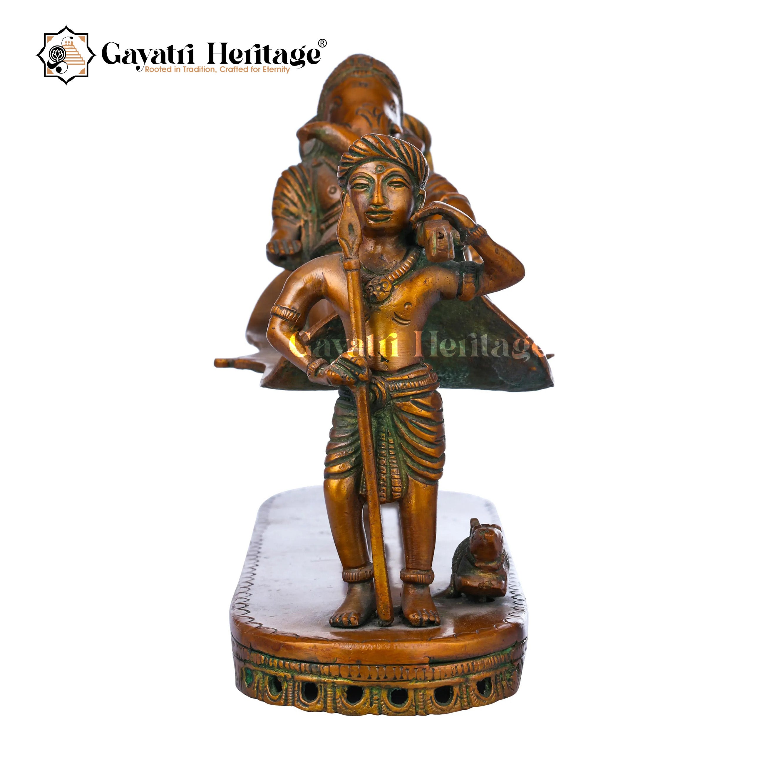 Brass Palki Ganesh – Traditional Ganesha Design | Gayatri Heritage