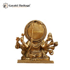 Brass Panchmukhi Hanuman Statue – Sacred Five-Faced Idol | Gayatri Heritage