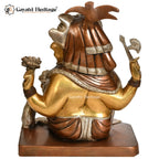 Brass Ganesh in Turban Design – Royal Elephant God Idol