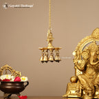 Brass Wall Hanging Sparrow Diya – Elegant Home Decor