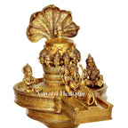 Elegant Brass Shivling (Mukhalinga) – Symbol of Divine Power and Purity | Gayatri Heritage