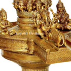 Elegant Brass Shivling (Mukhalinga) – Symbol of Divine Power and Purity | Gayatri Heritage