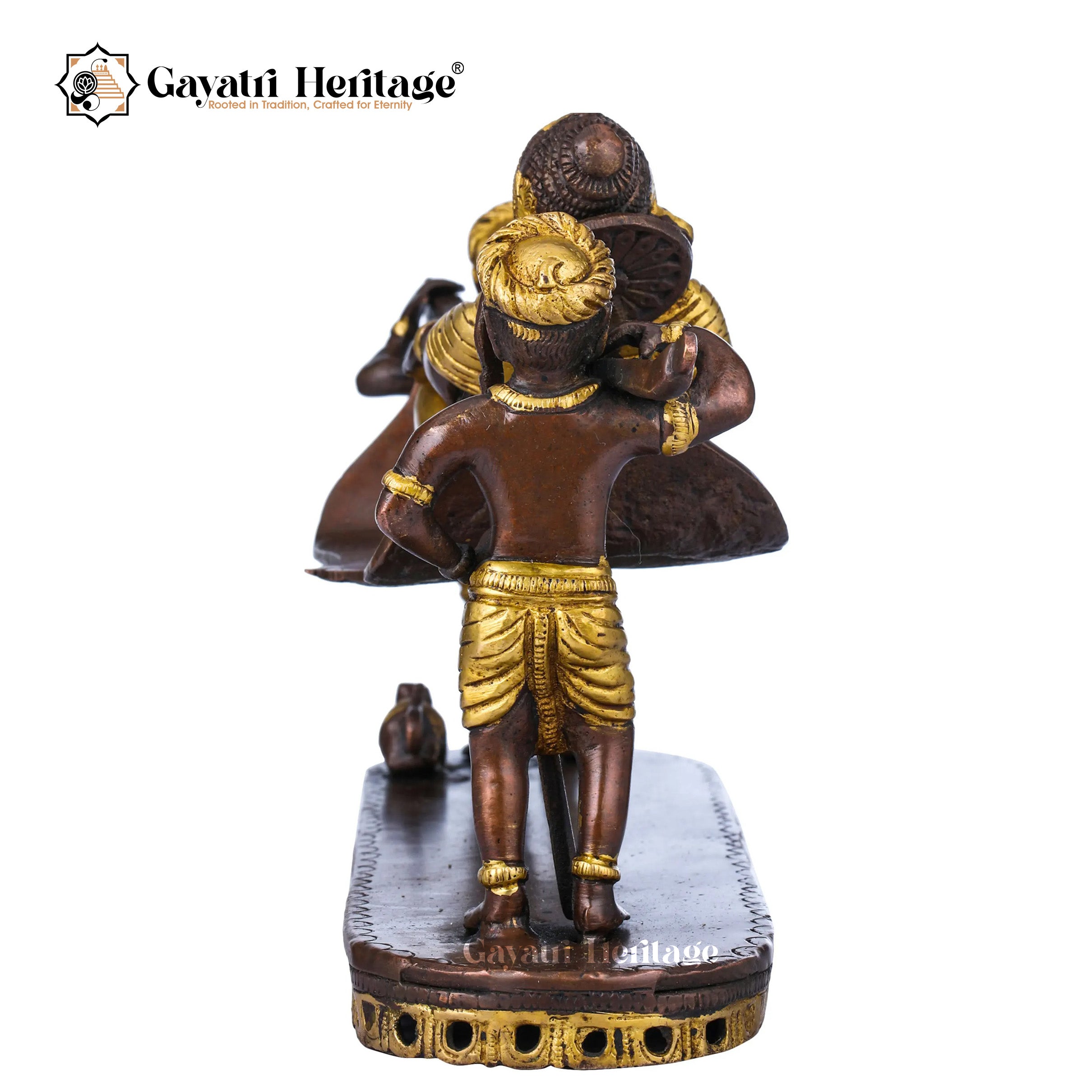 Brass Palki Ganesh – Traditional Ganesha Design | Gayatri Heritage
