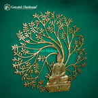 Brass Kalpavriksha Buddha Tree – Symbol of Growth | Gayatri Heritage