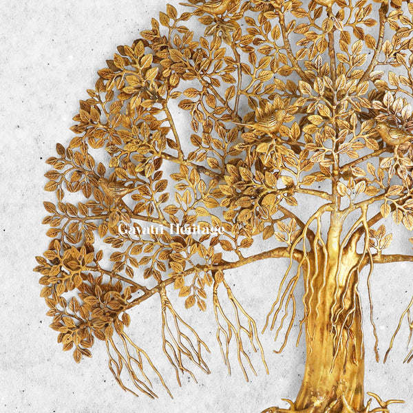 Brass Kalpvriksha Tree – Symbol of Prosperity, Wisdom, and Eternal Life | Gayatri Heritage