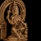 Graceful Brass Goddess Laxmi Statue – Symbol of Prosperity, Wealth, and Blessings | Gayatri Heritage