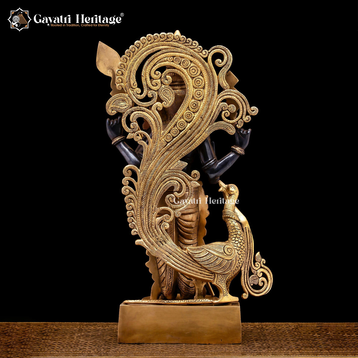 Brass Lord Murugan Statue / Kartikeya – Divine Protection and Strength | Gayatri Heritage